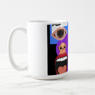 Caneca De Café Arte pop retrô