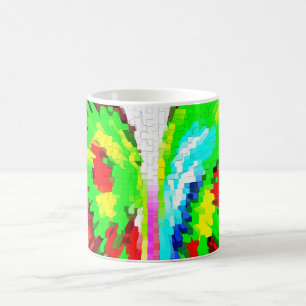 Caneca De Café Arte rápida da cidade