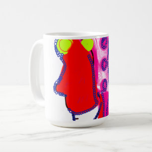 Caneca De Café Arte Régia Abstrata