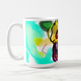 Caneca De Café Arte sunflores legal