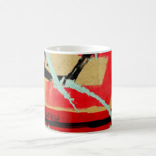 Caneca De Café Arte única Legal de descasque de pintura urbana