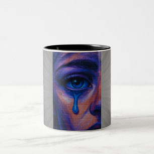 Caneca de Café Arte Urbana 11 oz Cerâmica W-PT