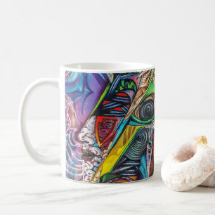 Caneca De Café Arte Urbana de grafite