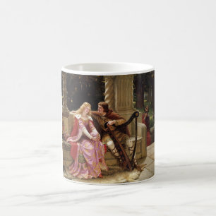 Caneca De Café Arte venenosa de Tristan e Isolde (Romance Medieva