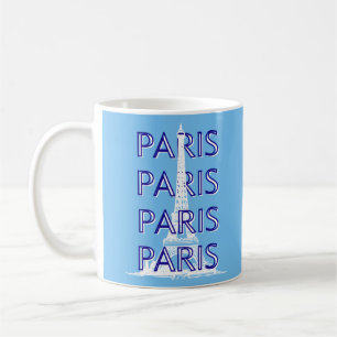 Caneca De Café Arte Viagem de Paris, Arte Viagem, Arte de Pré-Dis