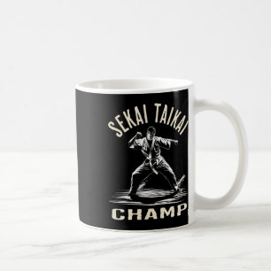 Caneca De Café Artes marciais, Karate Fan - Design de Artista Din
