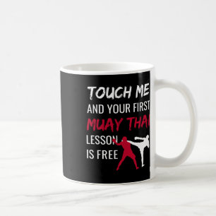 Caneca De Café Artes Marciais Muay Thai Engraçado Comt Esportes A