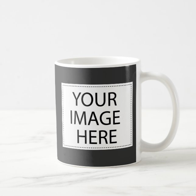 Caneca De Café "Artesanatos de Foto de Reno" (Direita)