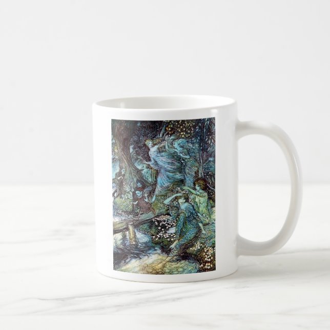 Caneca De Café Arthur rackham (Direita)