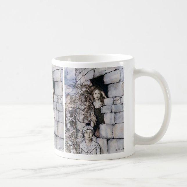 Caneca De Café Arthur Rackham,“ Maid Maleen ” (Direita)