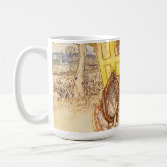 Caneca De Café Arthur Rackham - O Vento Nos Willows (Esquerda)