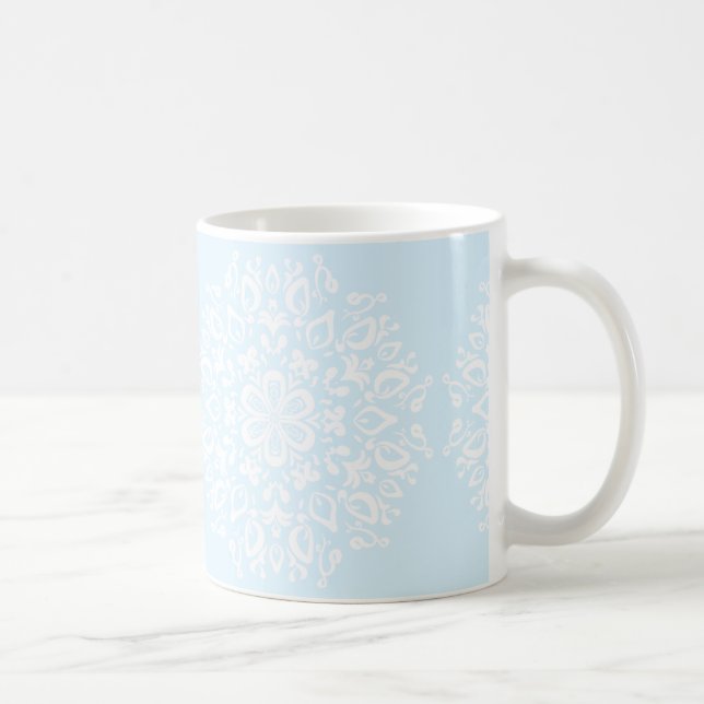 Caneca De Café Ártico Mandala (Direita)