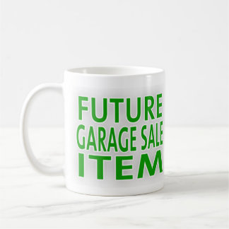 Caneca De Café Artigo futuro da venda de garagem