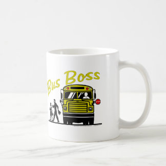 Caneca De Café Artigos do chefe de Buss pelo design