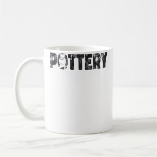 Caneca De Café Artista de Cerâmica Arte em Barro