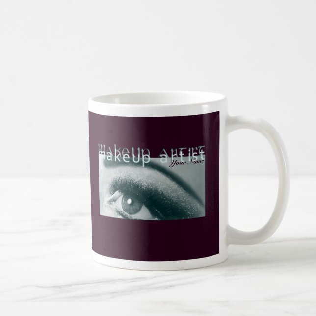 Caneca De Café Artista de maquilhagem 1 - Caneca, Taça (Direita)