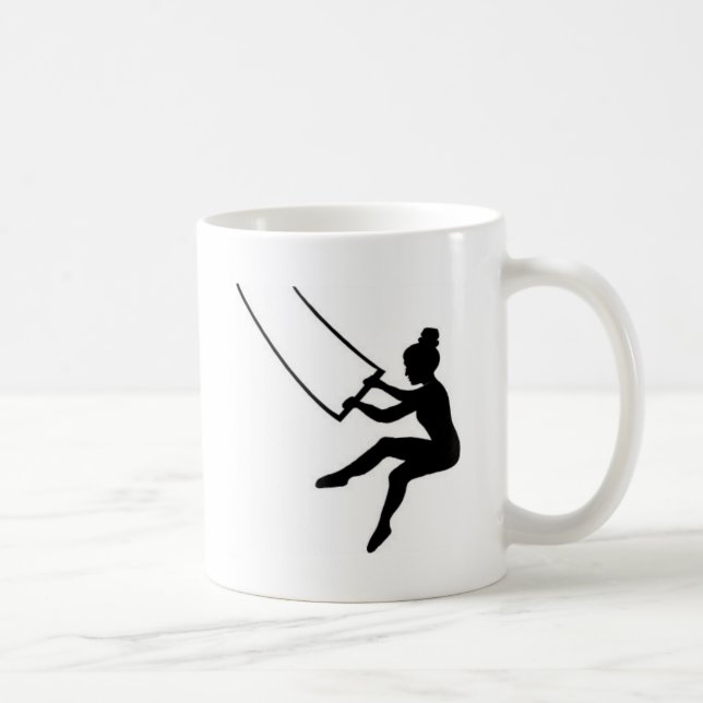 Caneca De Café artista de trapézio (Direita)