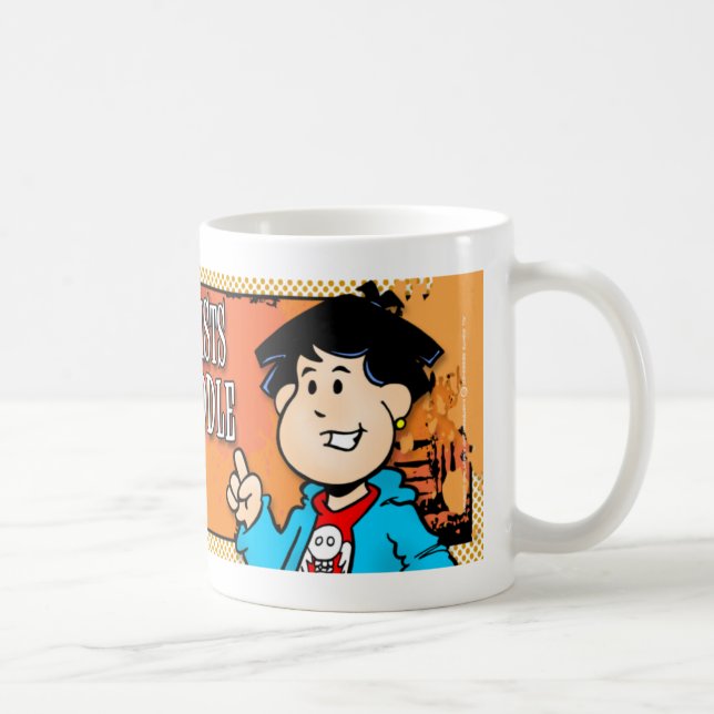 Caneca De Café Artista do tatuagem (Direita)