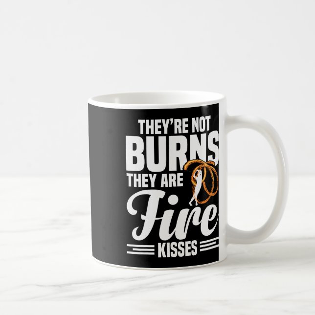 Caneca De Café Artista Fogo Poi Fire Spinning Fire Dancing Sp (Direita)