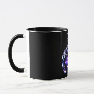 Caneca de Café Artística Garrafa Mágica Galáxia Mí