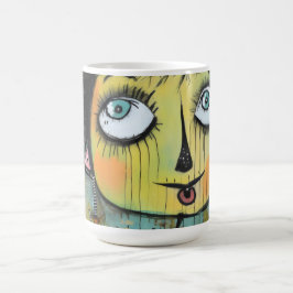 Caneca De Café ArtLady 11 Encantadora e angustiado