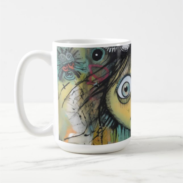 Caneca De Café ArtLady 24 Encantadora e desgastada (Esquerda)