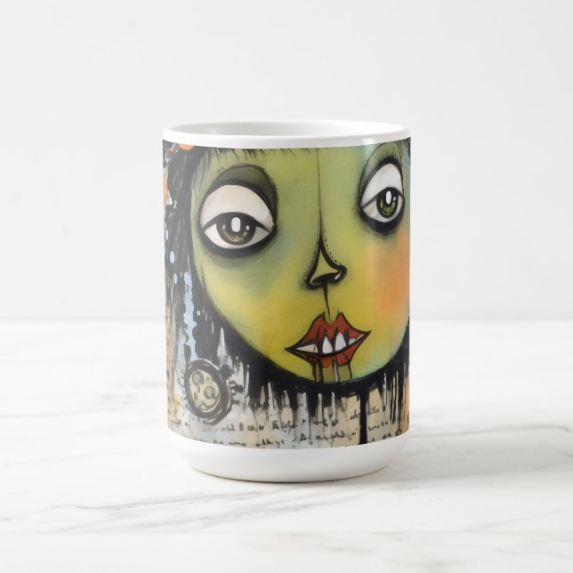 Caneca De Café ArtLady 7 Encantadora e angustiado (Centro)