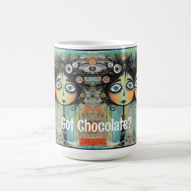 Caneca De Café Artsy Ladies 8 (Centro)