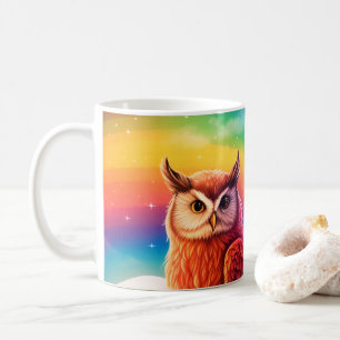 Caneca De Café Artsy Owl