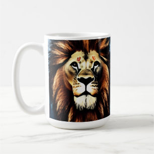 Caneca De Café Artsy Wild African Lion