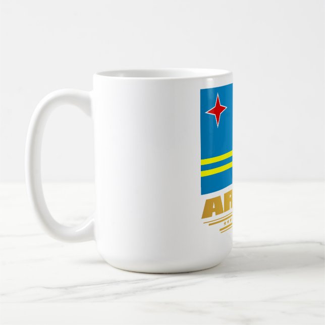 Caneca De Café Aruba (Esquerda)