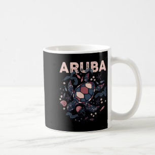 Caneca De Café Aruba Viagem Férias de Verão Arubano Tartaruga Tro