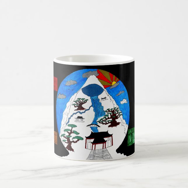 Caneca De Café árvore 1 do bonsi (Centro)