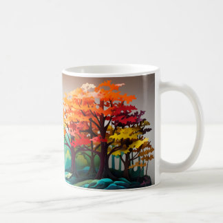 Caneca De Café Árvore 3D
