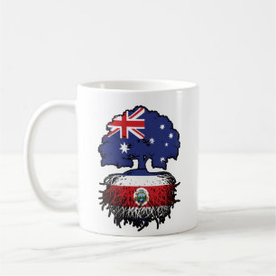 Caneca De Café Árvore Australiana da Costa Rica