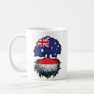 Caneca De Café Árvore australiana luxemburguesa