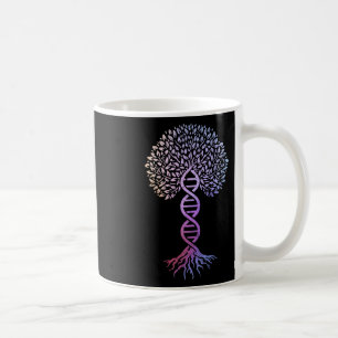 Caneca De Café Árvore da Vida Dna Science Genetics Earth Day