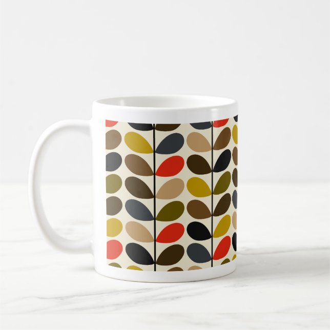 Caneca De Café árvore das flores orla kiely (Esquerda)