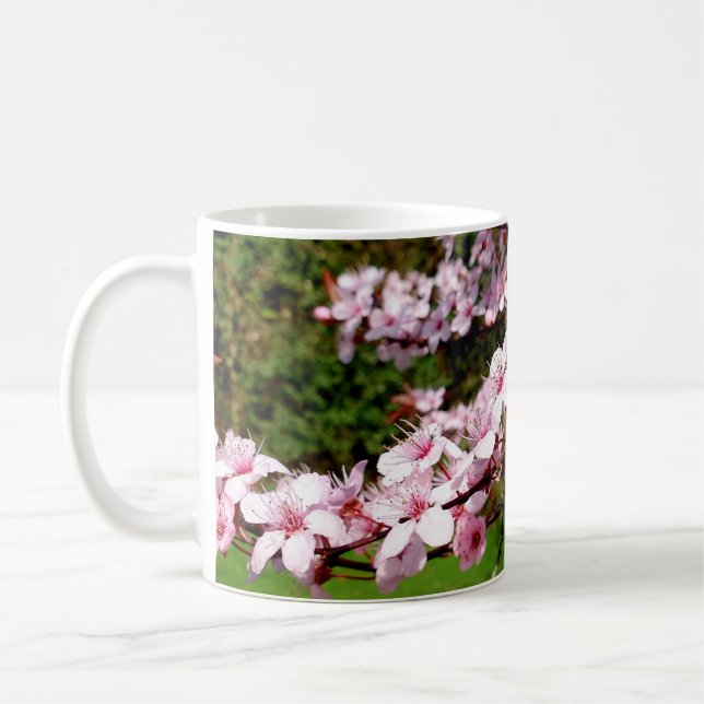 Caneca De Café Árvore de Cerejeira no Parque (Esquerda)