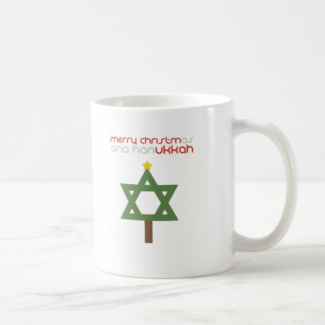 CANECA DE CAFÉ ÁRVORE DE CHRISTMUKKAH (Direita)