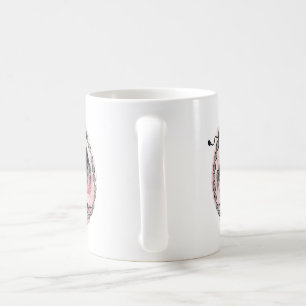 Caneca De Café Árvore de Deusa em Todas as direções a rosa