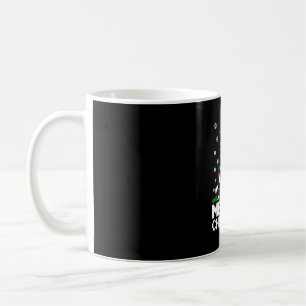 Caneca De Café Árvore de Gato de Natal Feliz