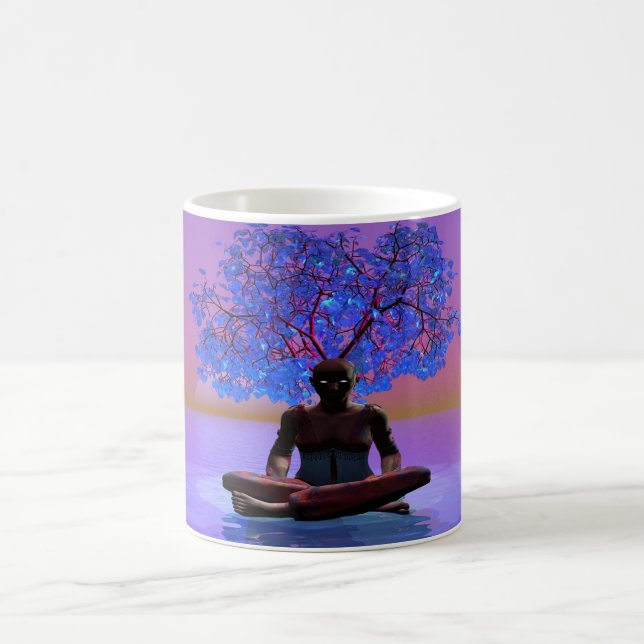 Caneca De Café Árvore de Meditação (Centro)
