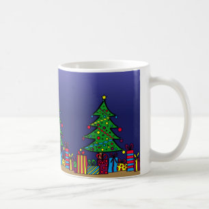 Caneca De Café árvore de Natal