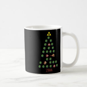 Caneca De Café Árvore de Natal de 8 bits