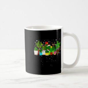 Caneca De Café Árvore de Natal de Cacto Engraçado