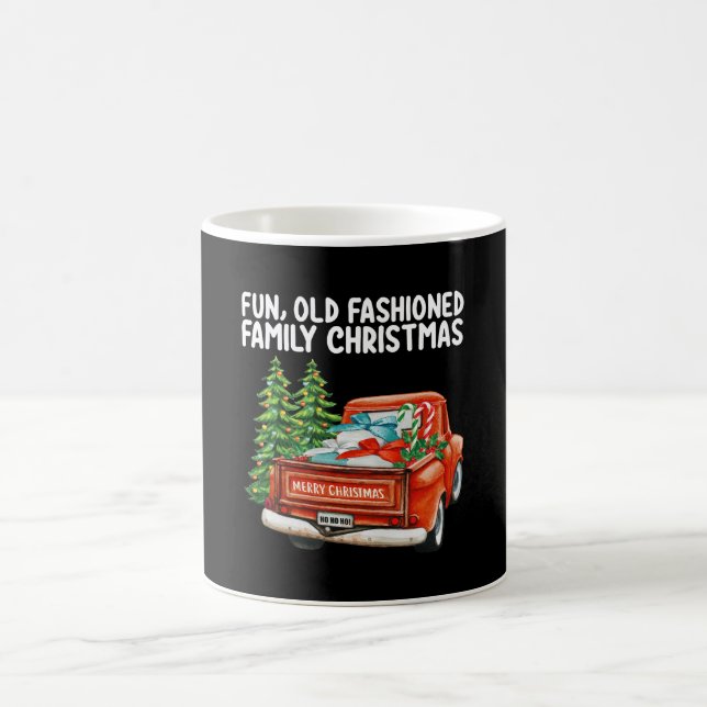 Caneca De Café Árvore de Natal de Camião de Família à Antiga Dive (Centro)