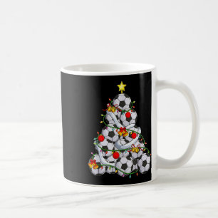 Caneca De Café Árvore de Natal de Futebol Byll Chapéu de Papai No