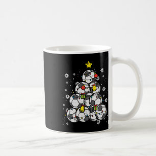 Caneca De Café Árvore de Natal de Futebol Natal Jogador Meninos M