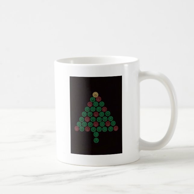 Caneca De Café Árvore de Natal de Shell de espingarda (Direita)